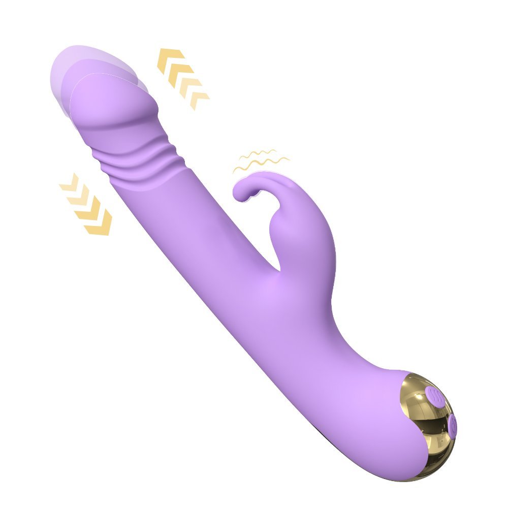 Happy Rabbit Luxury Thrusting Rabbit Vibrator main product image