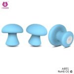 Soft silicone head of Mini Mushroom wand massager