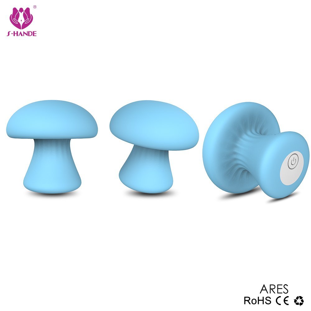 Soft silicone head of Mini Mushroom wand massager