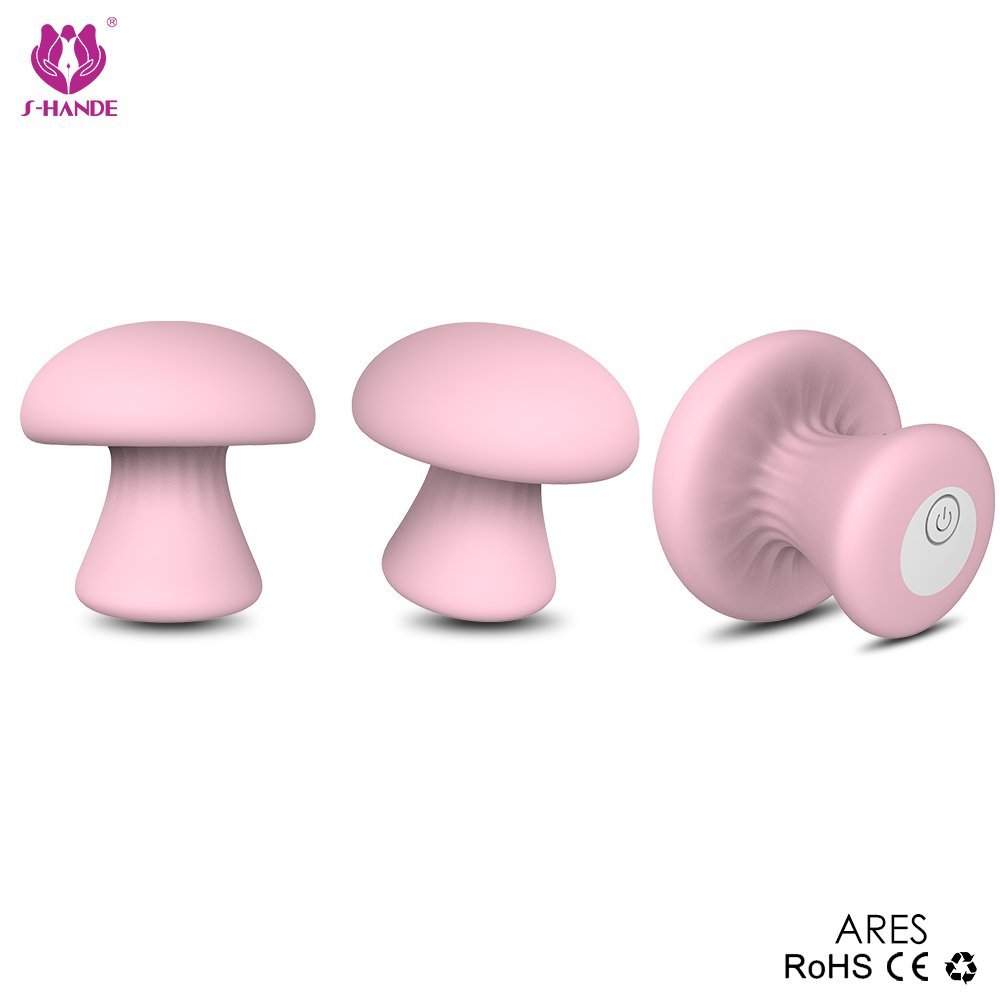 Compact size of Mini Mushroom wand massager