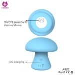 Compact size of Mini Mushroom wand massager