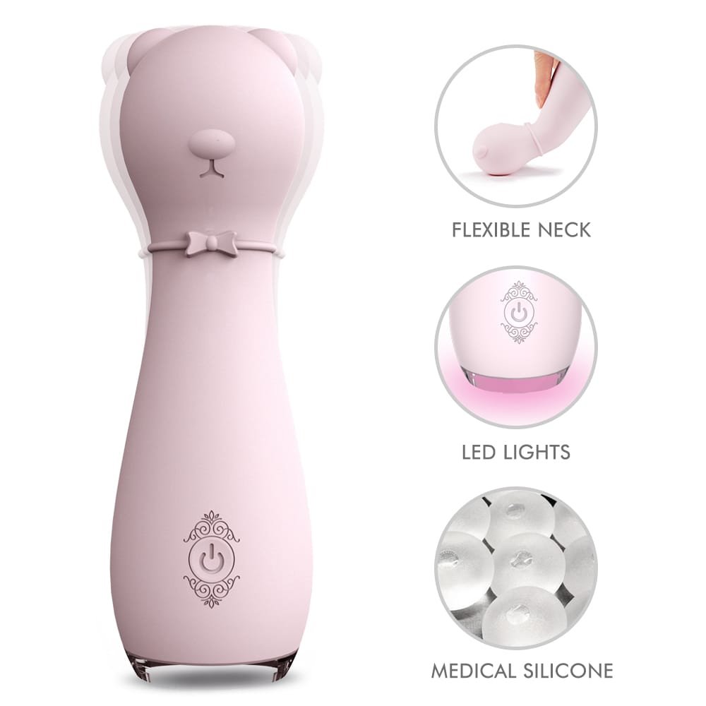 Soft silicone texture of BONNIE bear wand