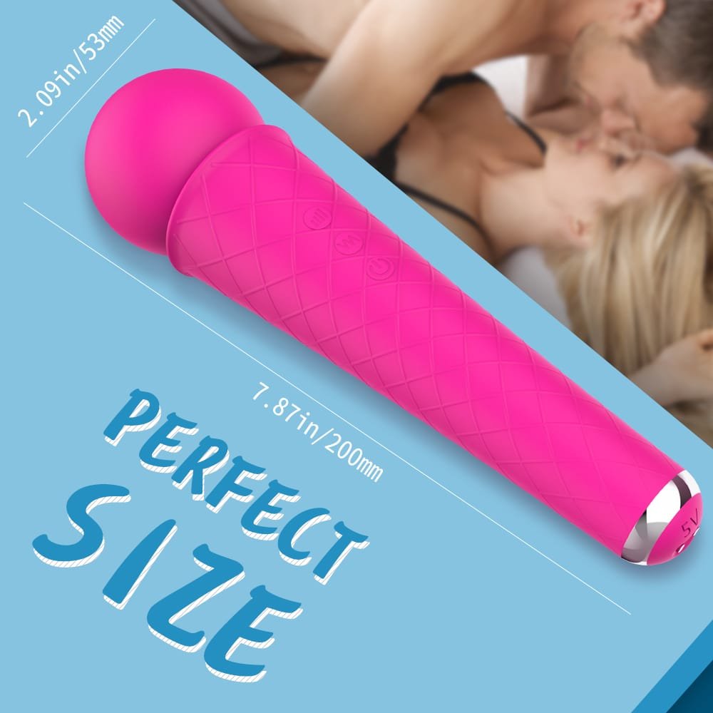 Compact size of PowerPulse Mini Wand
