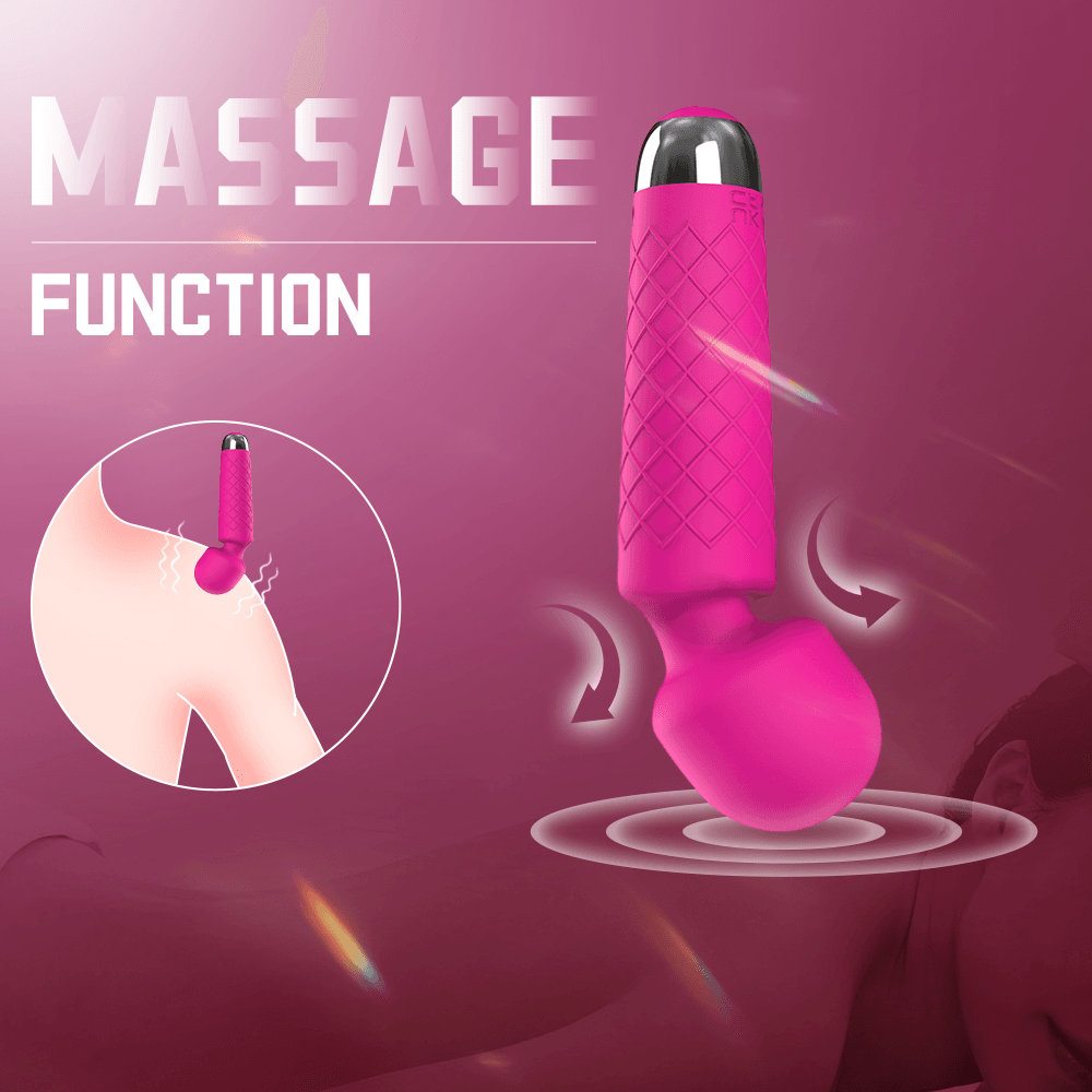 Silent operation Pocket Spark wand massager