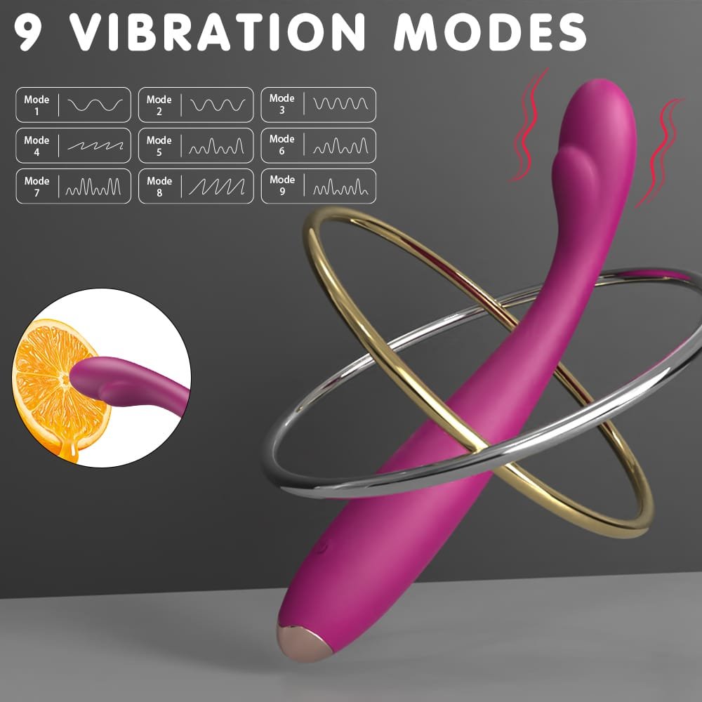 Vibration modes of FlexSpine G-spot vibrator