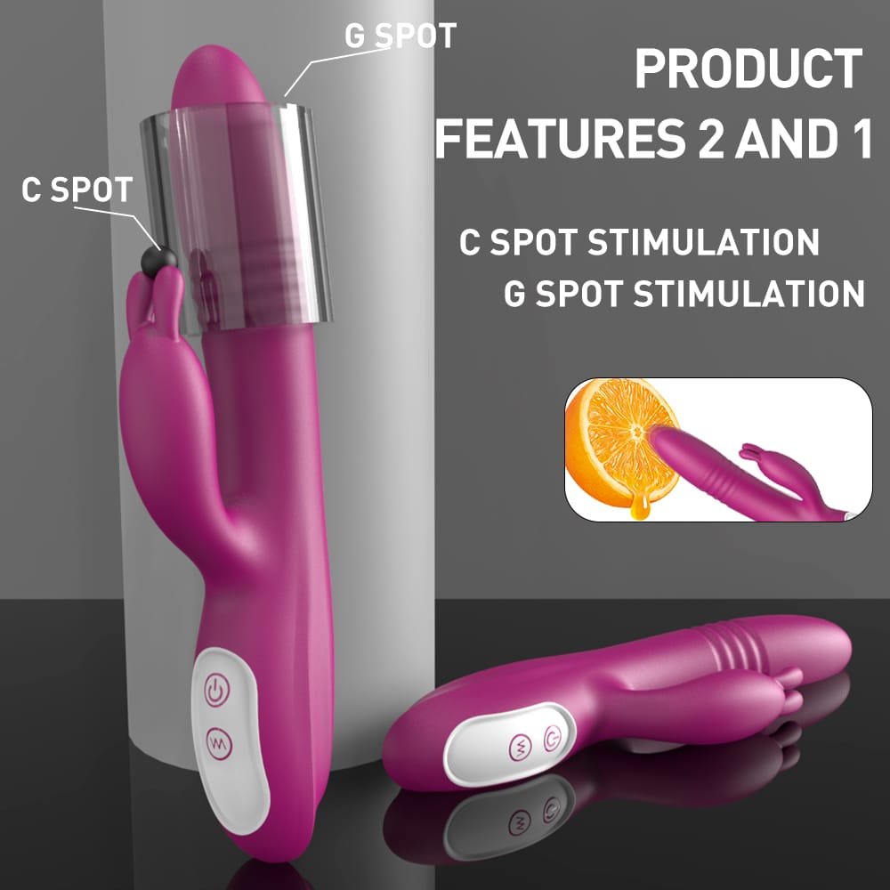 Rabbit ear stimulator of Hopper vibrator