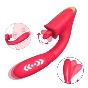 Condice – Thrusting & Licking Vibrator