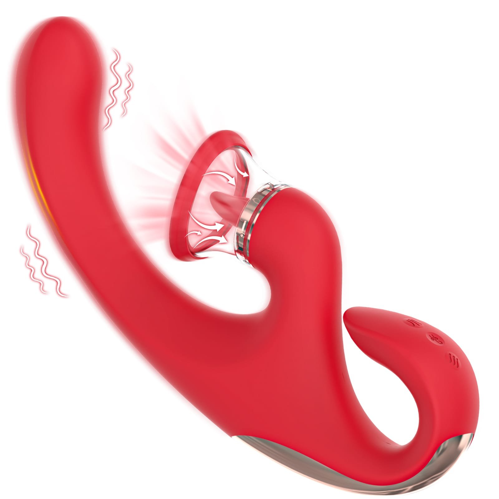 Triple Tease Lick Suck Bendable Vibe main product image