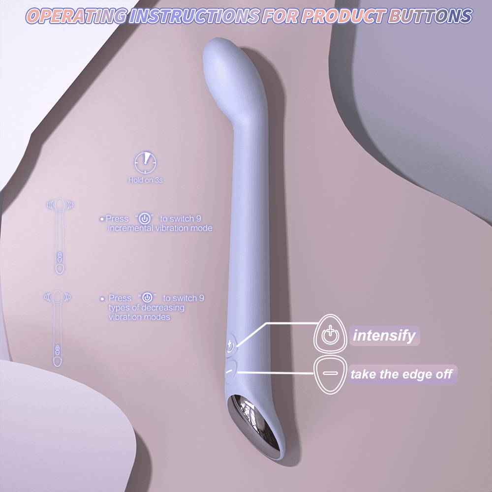 NoteVibe elegant vibrator nine vibration modes