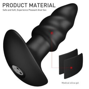 LOVEARROW-2 Spiral Vibrating Butt Plug main product image
