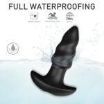 Waterproof LOVEARROW-2 spiral butt plug