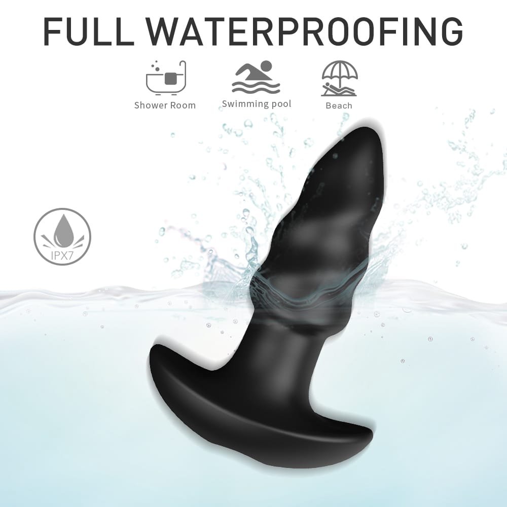 Waterproof LOVEARROW-2 spiral butt plug