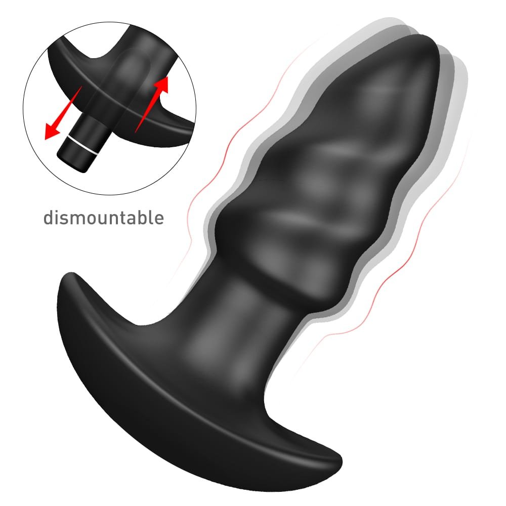 Removable rechargeable bullet of LOVEARROW butt plug