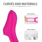 Soft silicone of OMG finger vibrator