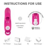 USB charging OMG finger vibrator