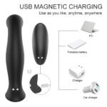 USB charging Jelly anal plug