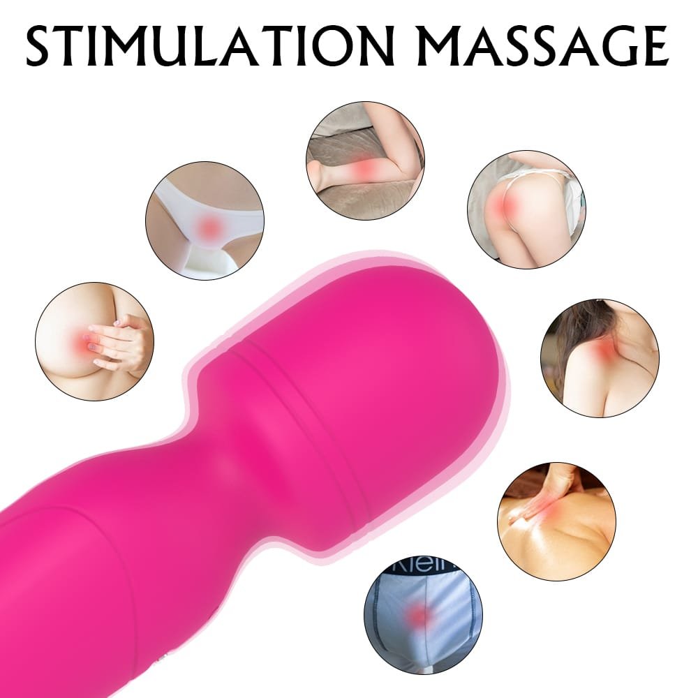 Iris heated wand massager massage function