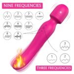 Iris heated wand massager vibration frequency