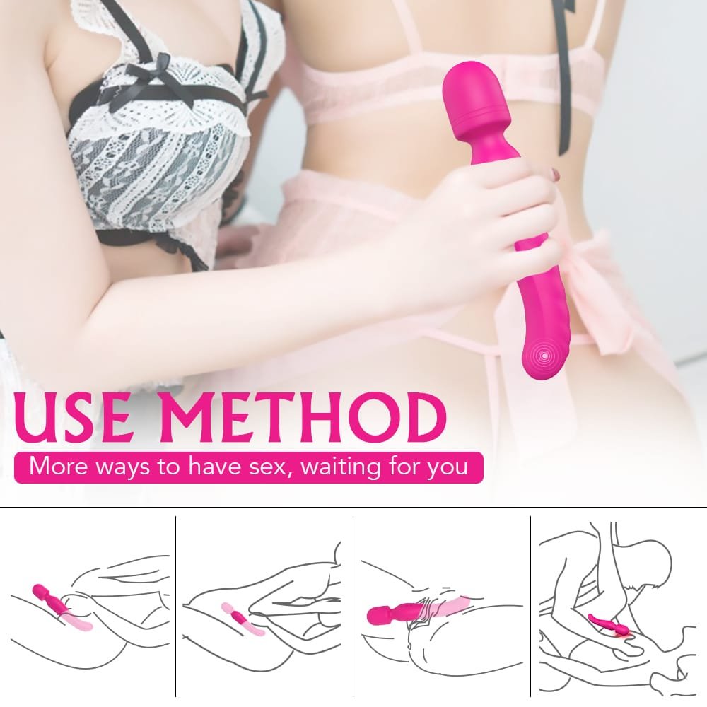 Iris heated wand massager massage function
