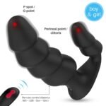 Step-layered design of Dragon anal plug