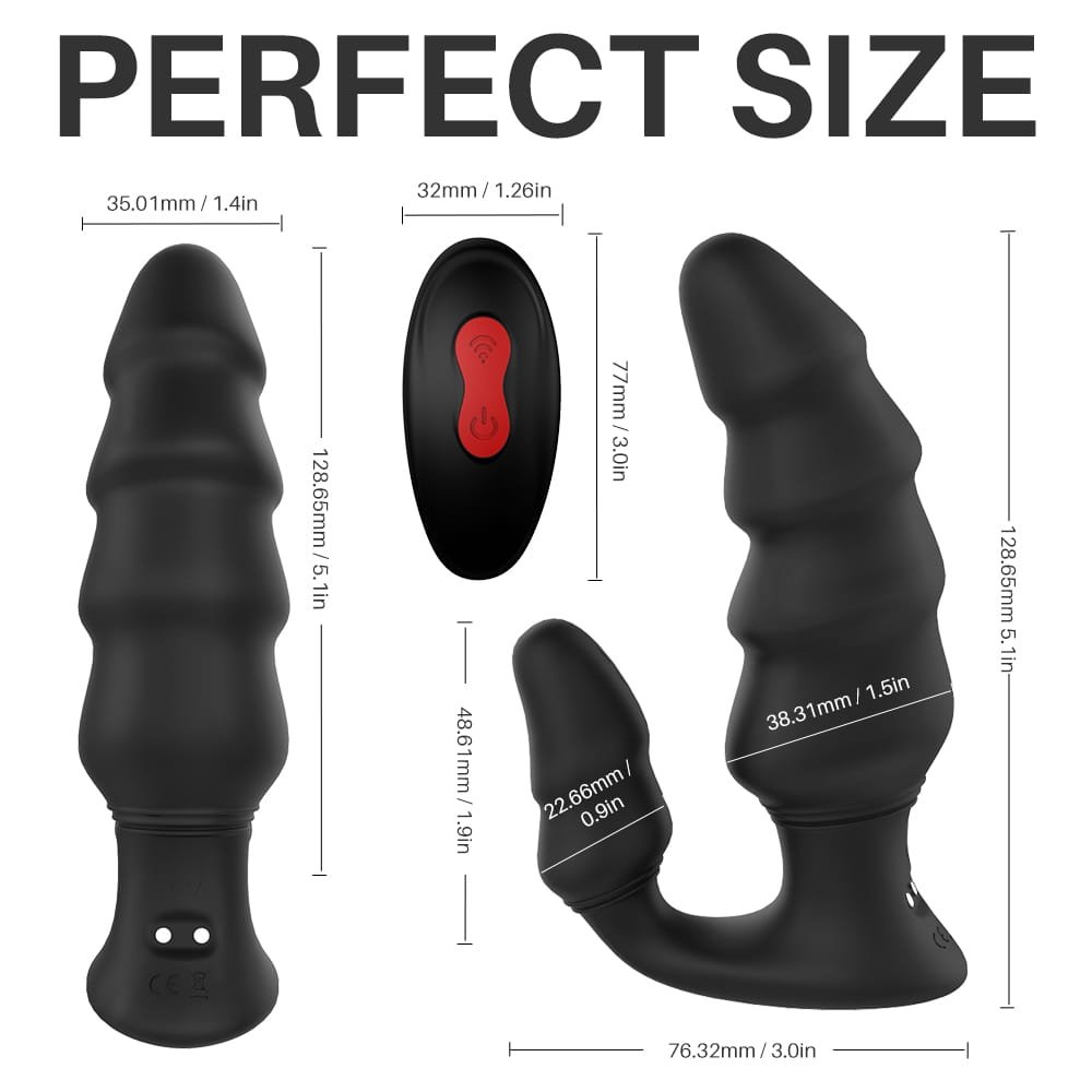 Dragon anal plug size dimensions