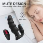 Remote control of Dragon vibrating anal plug