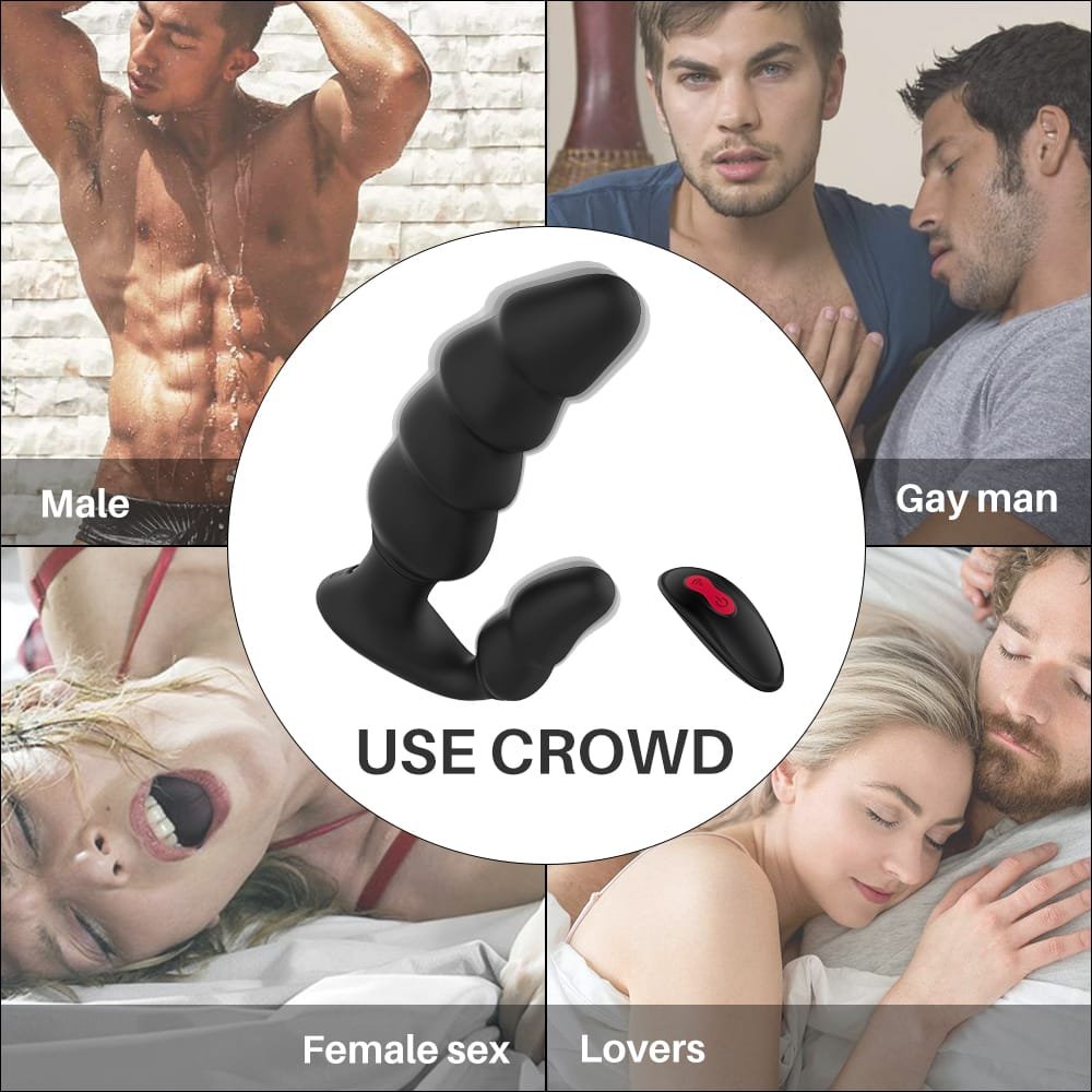 Dragon Step-Layered Unisex Vibrating Anal Plug main product image
