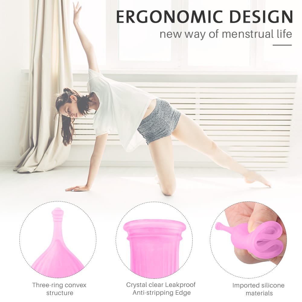Target users for UltraComfort Large Silicone Menstrual Cup