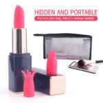 Lipstick vibrator disguised as real lipstick