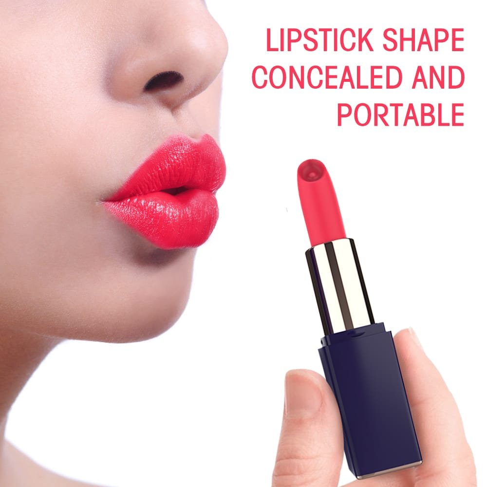 Lipstick-shaped vibrator for clitoral and nipple stimulation main product image