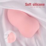 Soft silicone texture of Peach vibrating egg