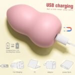 USB charging Peach beauty blender egg