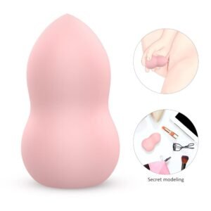 Peach Beauty Blender Shaped Vibrating Egg main product image