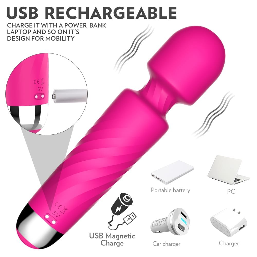 Magnetic charging base of Hero cordless wand
