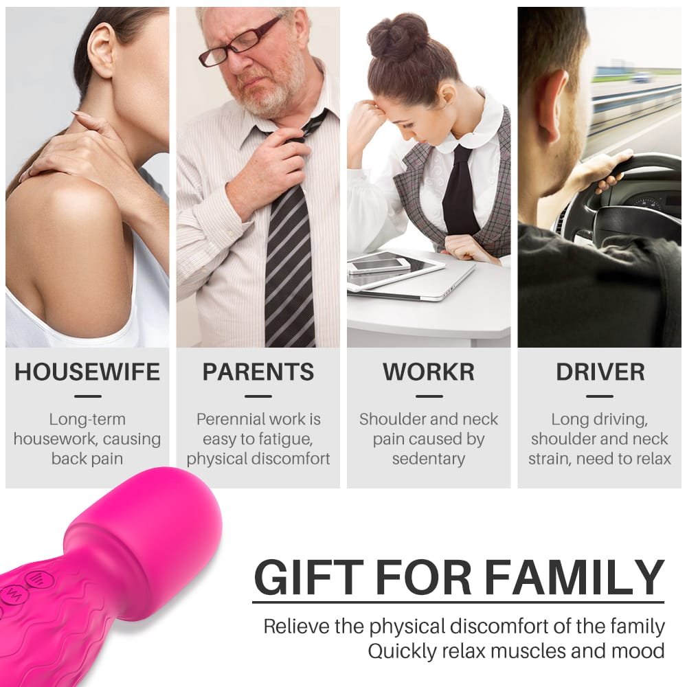 Power wand massager suitable users