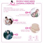 Pink spiral kegel balls lifestyle scene