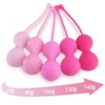 Pink Spiral Weighted Kegel Balls for Women main product image