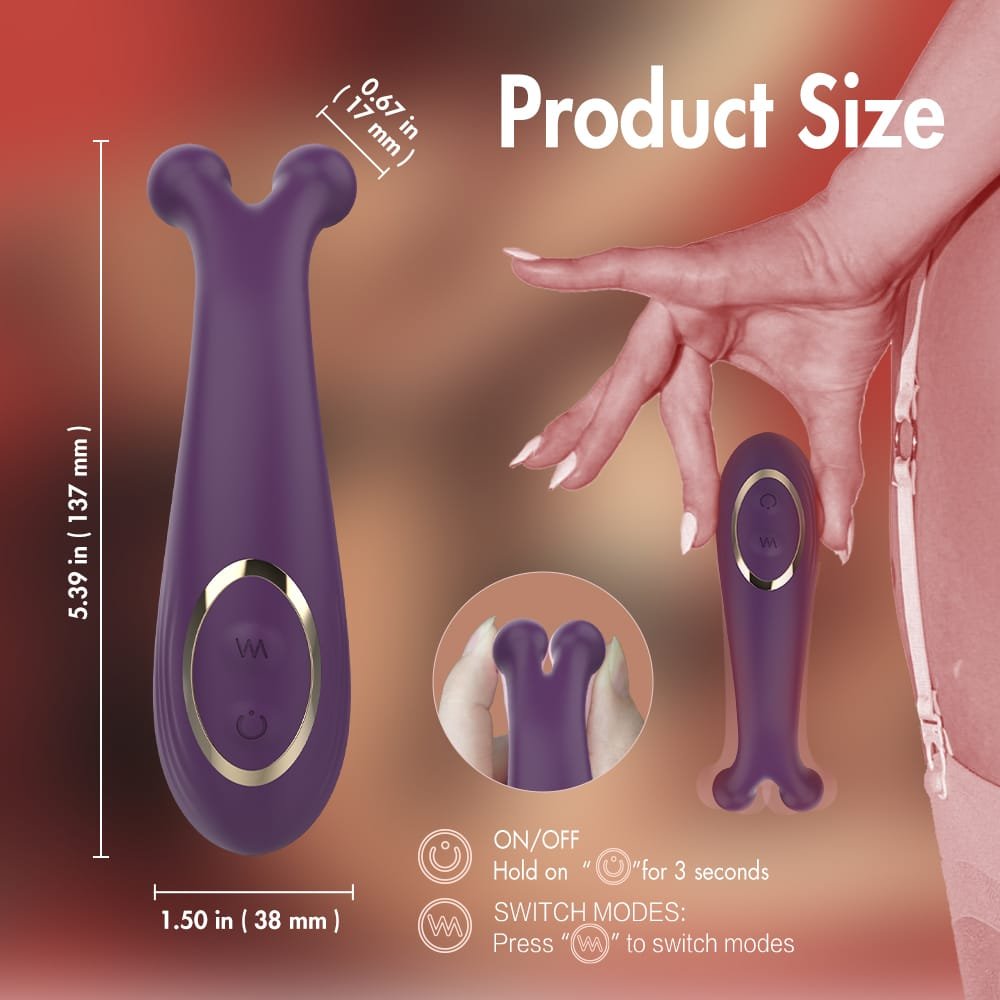 Ocean Angel wand massager size dimensions