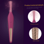 Soft silicone head of Honey Bean wand