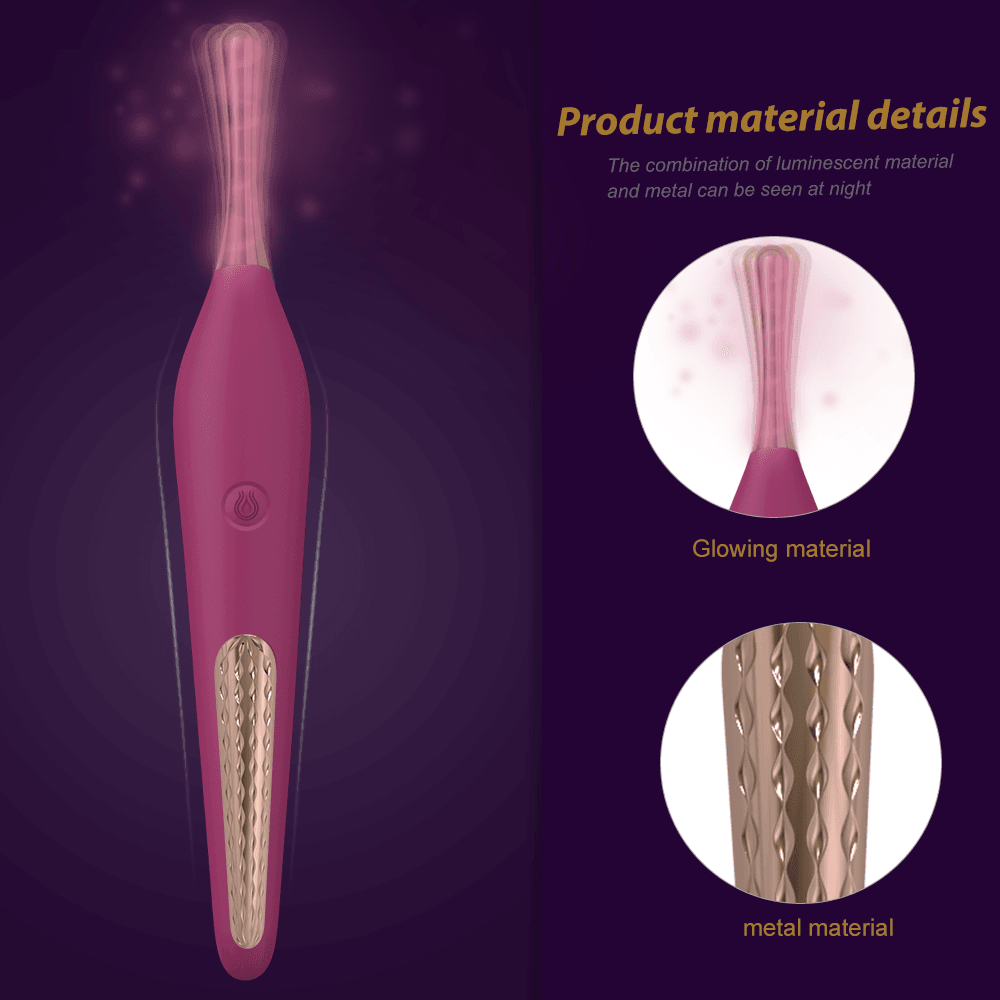 Soft silicone head of Honey Bean wand