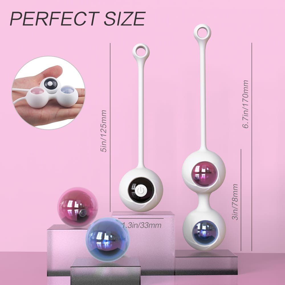Freezer kegel balls size dimensions