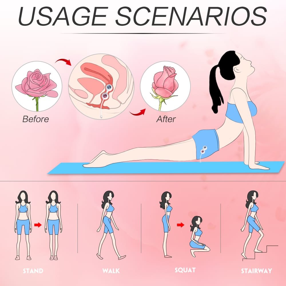 Freezer smart kegel balls lifestyle scene