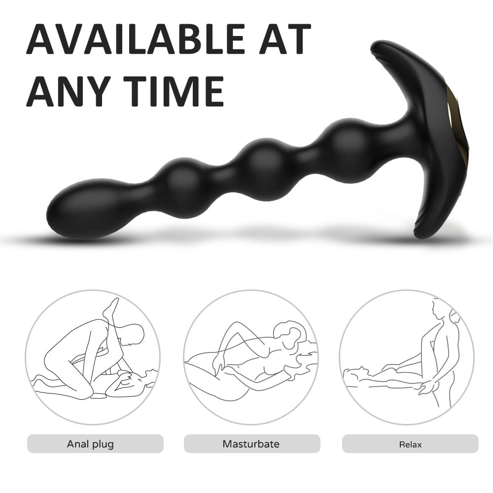 Austin pagoda anal beads usage scene
