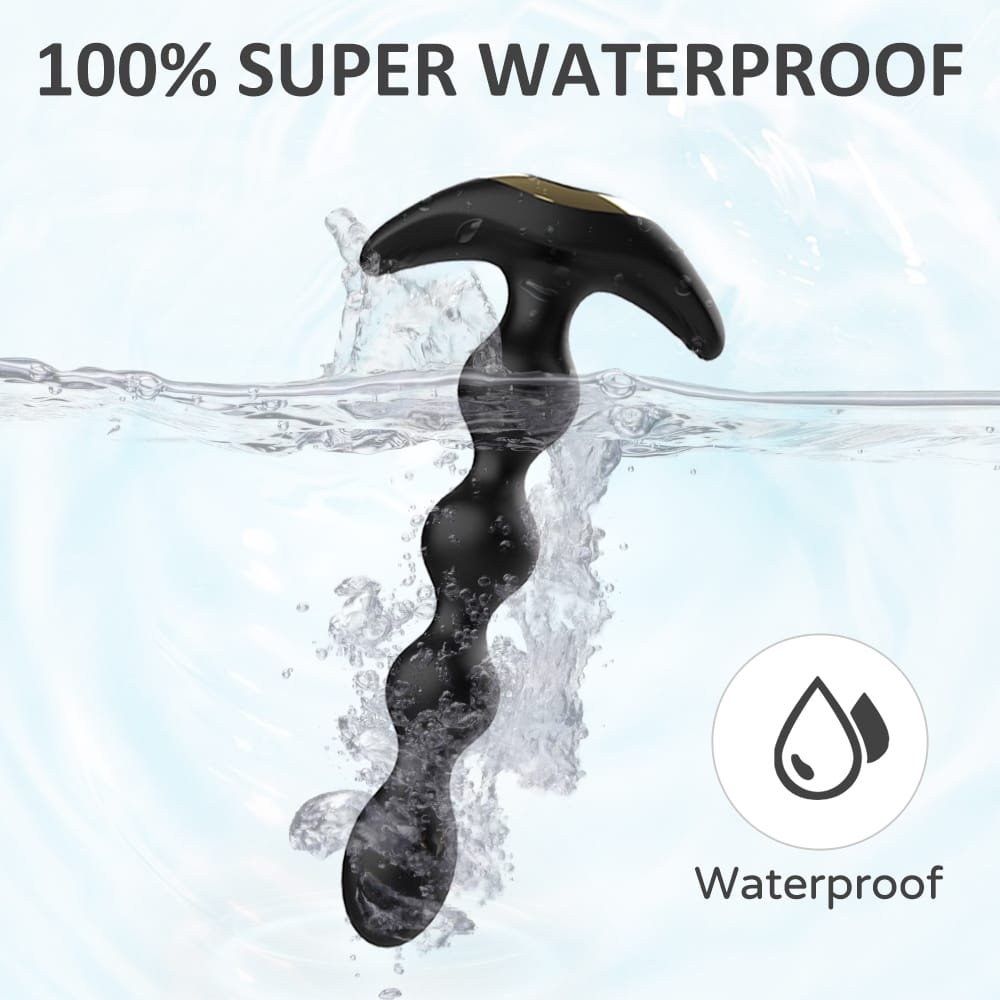 Waterproof Austin flexible anal beads