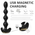 USB charging Austin pagoda anal beads