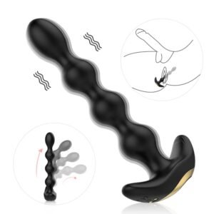 Austin Flexible Pagoda Silicone Anal Beads main product image