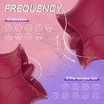 Vibration modes of French Kiss rose tongue vibrator