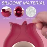 French Kiss rose tongue vibrator lifestyle scene