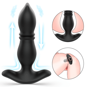 Ergonomic base of Piercing Duke anal plug