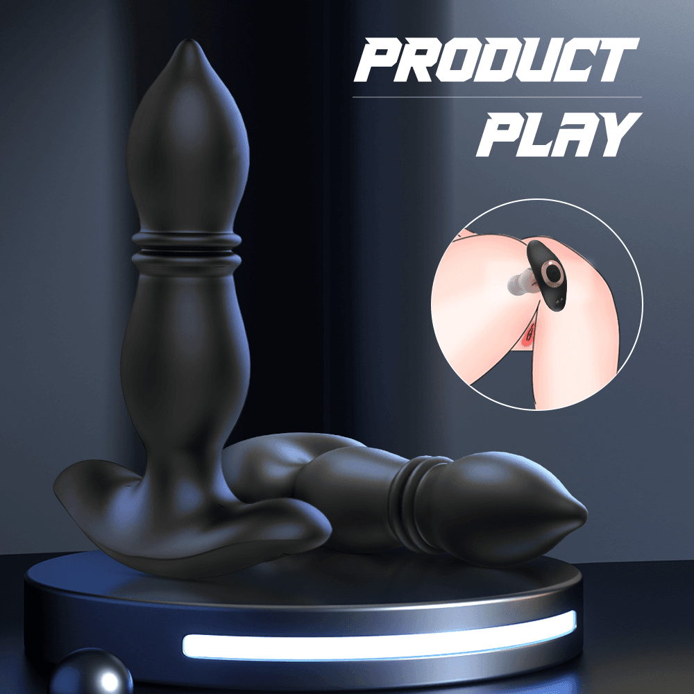 Body-safe silicone of Piercing Duke anal plug